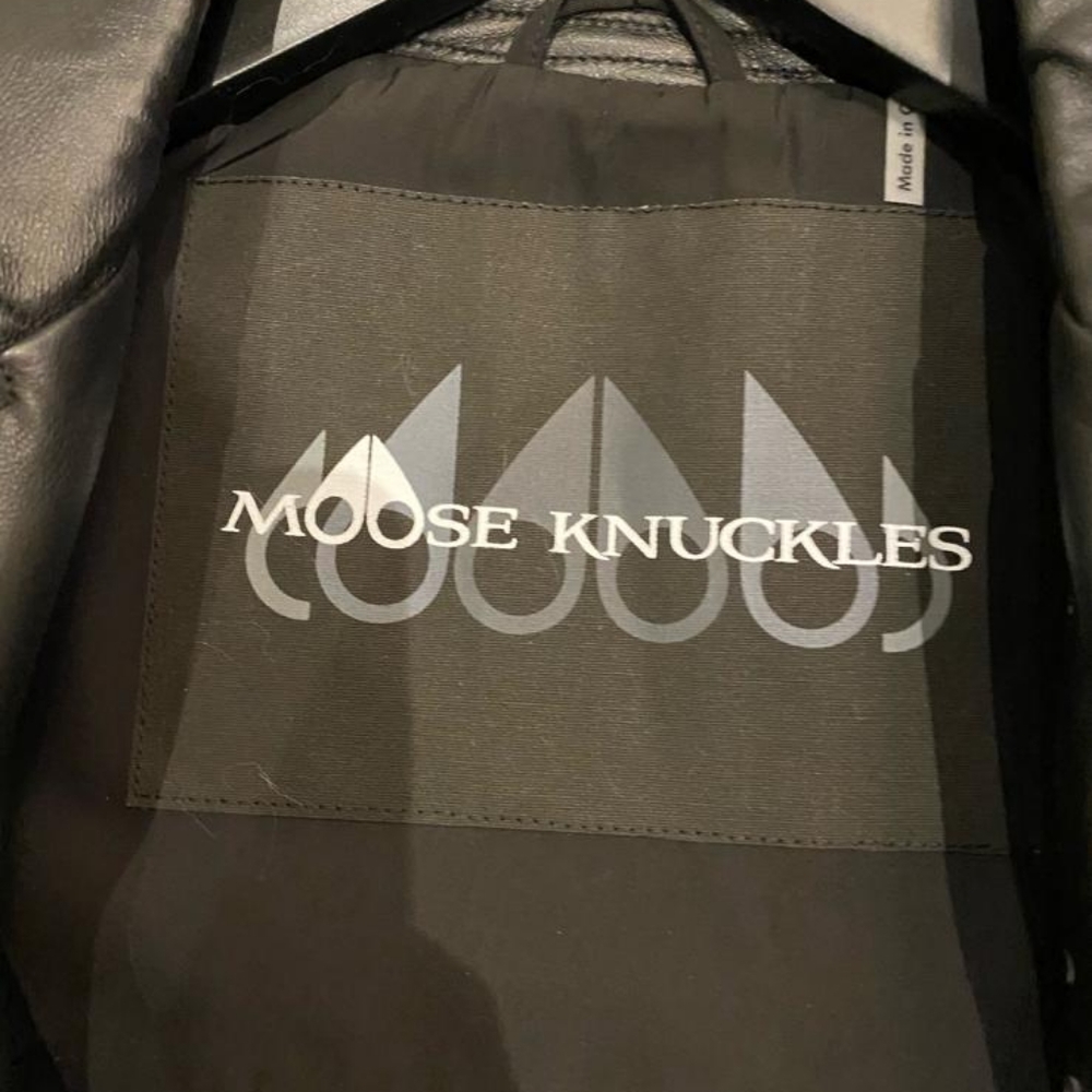 MOOSE KNUCKLES CASTELNEAU MOTO JACKET - Picture 3 of 6